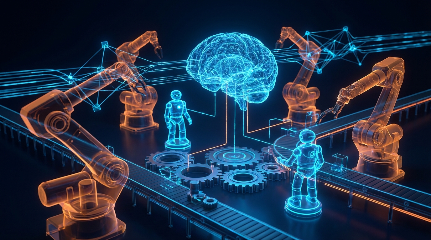 Cover for Industrial Robots Are Becoming Decision Makers — From Cobots to Autonomous Agents, Without Operational Memory