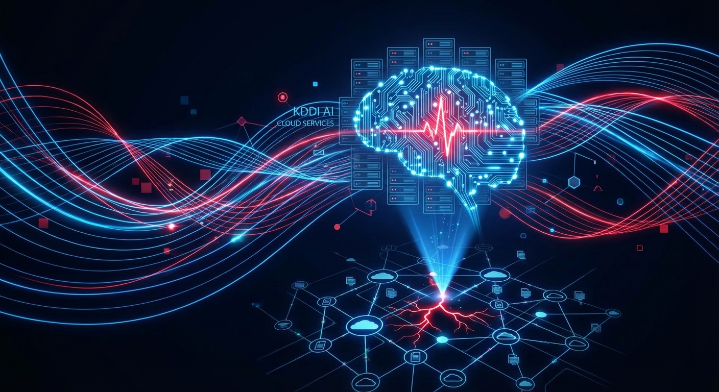 Cover for KDDI Launches AI Agent for Instant Fault Identification — Diagnosing Cloud Failures Without Incident Memory