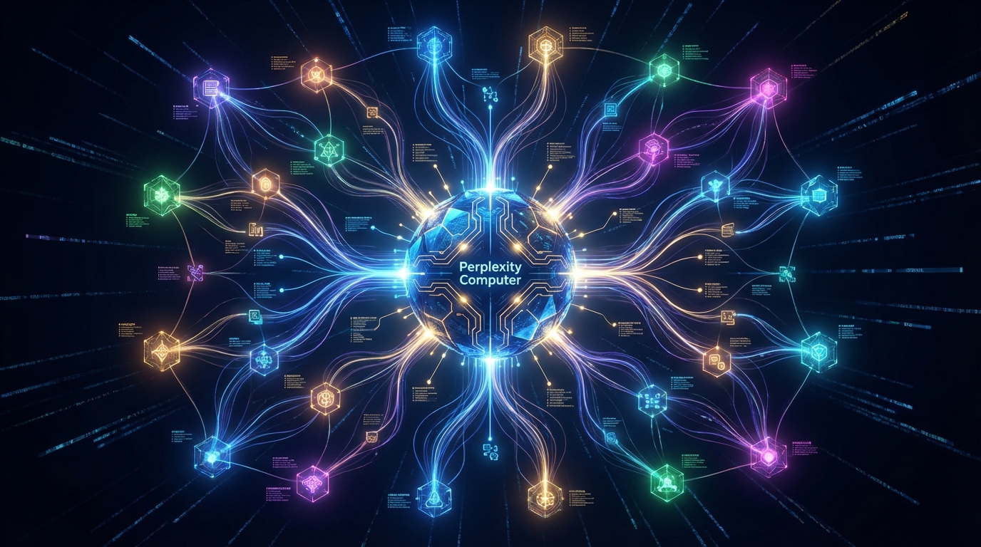 Cover for Perplexity Computer Orchestrates 19 AI Models Into Autonomous Workflows — Every Workflow Starts Without Memory of the Last