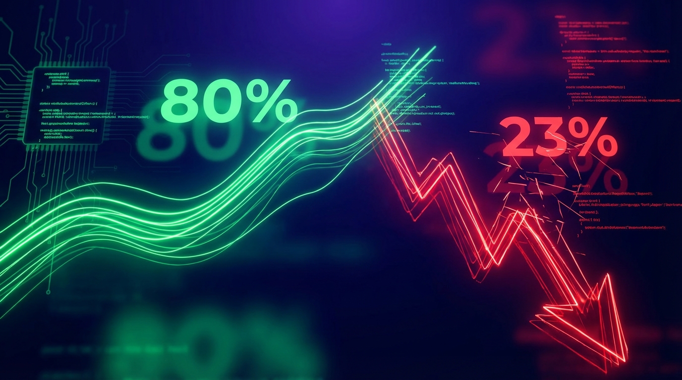 Cover for SWE-Bench Pro Drops AI Coding Scores from 80% to 23% — The Gap Between Benchmarks and Real Engineering Is Memory