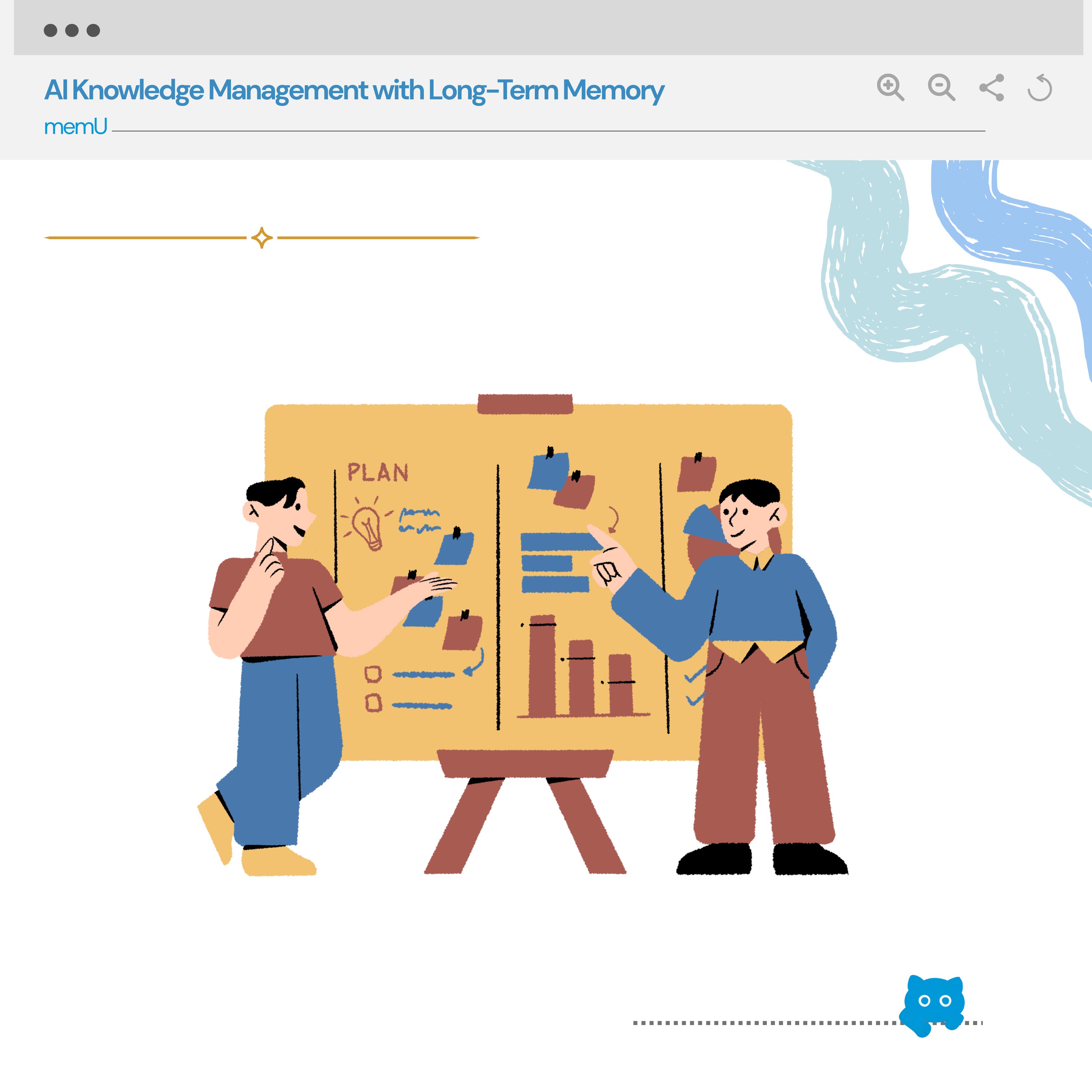 AI knowledge management with long-term memory