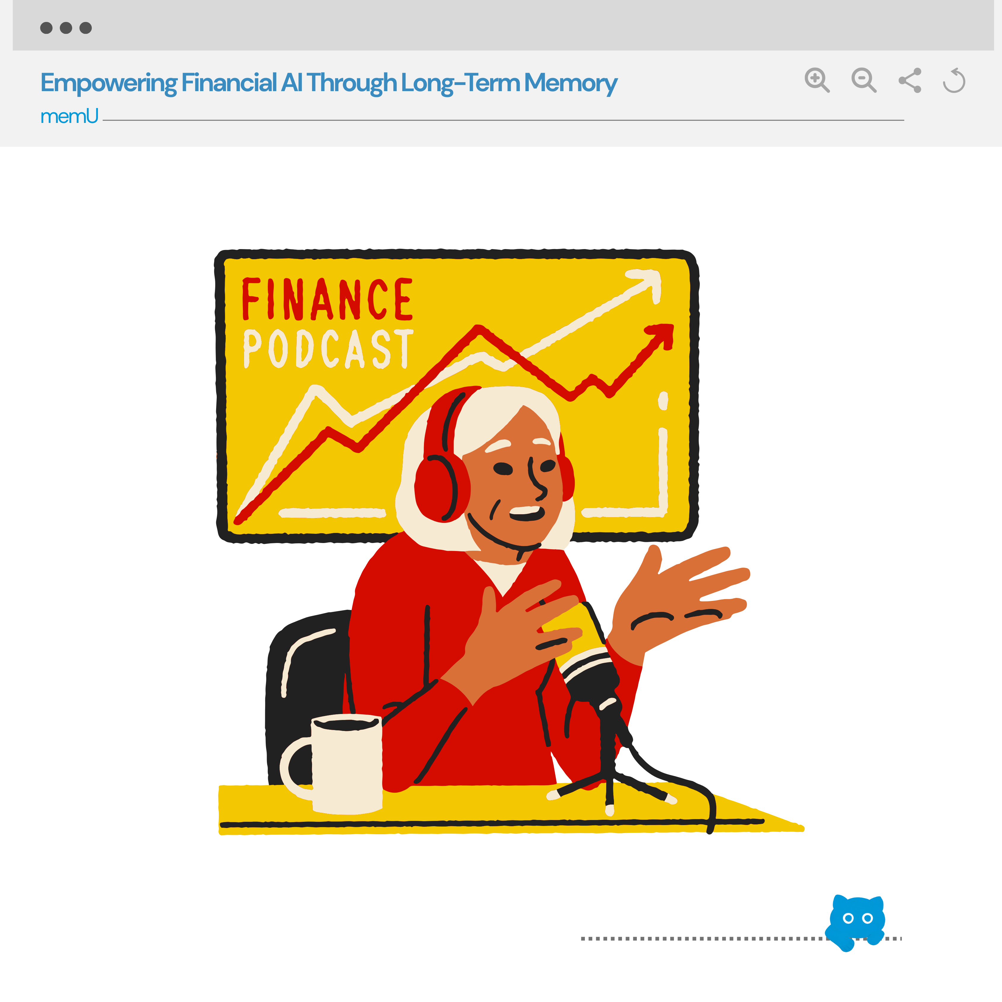 Financial AI with long-term memory