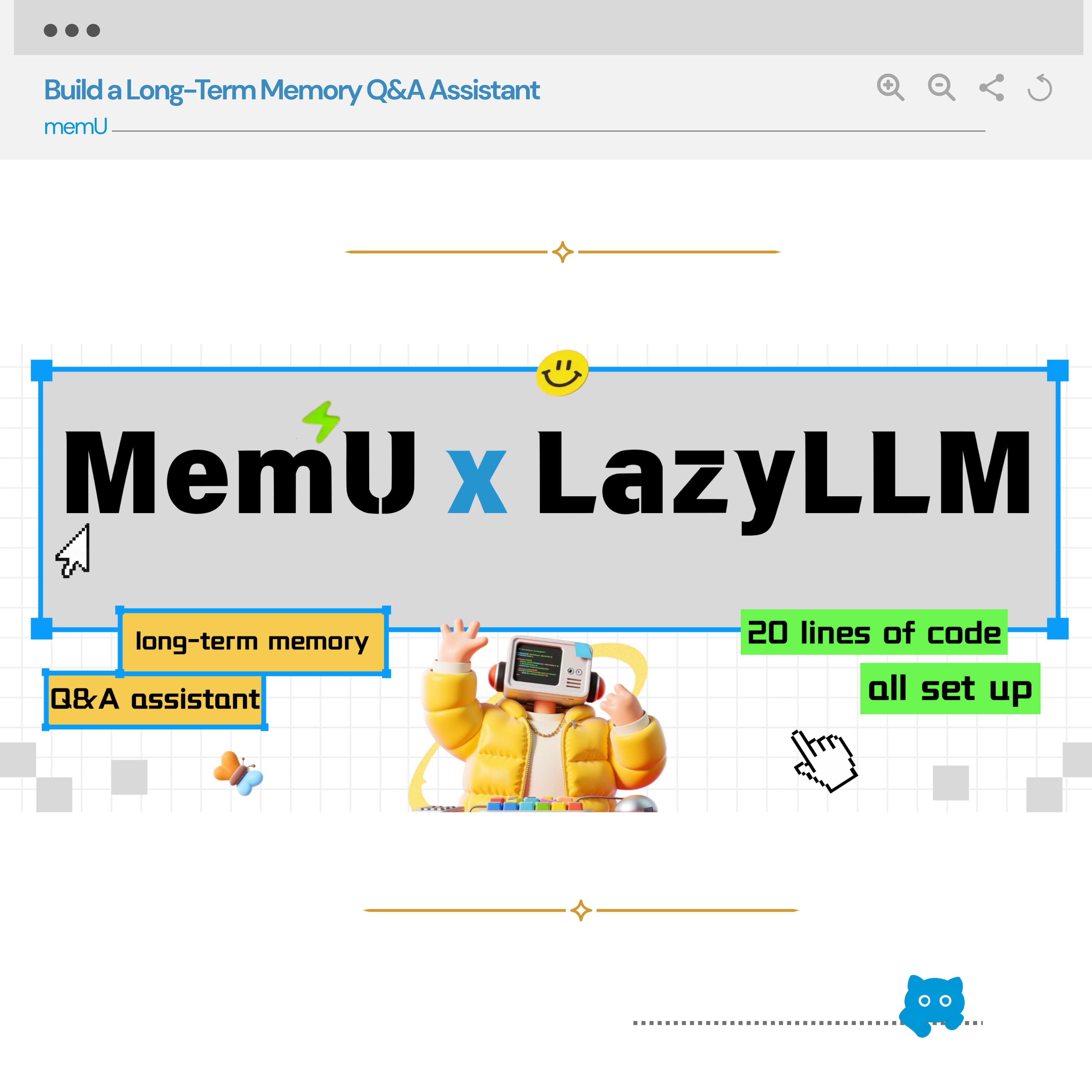 memU × LazyLLM use case hero